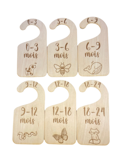 Séparateurs de dressing 0-24 mois