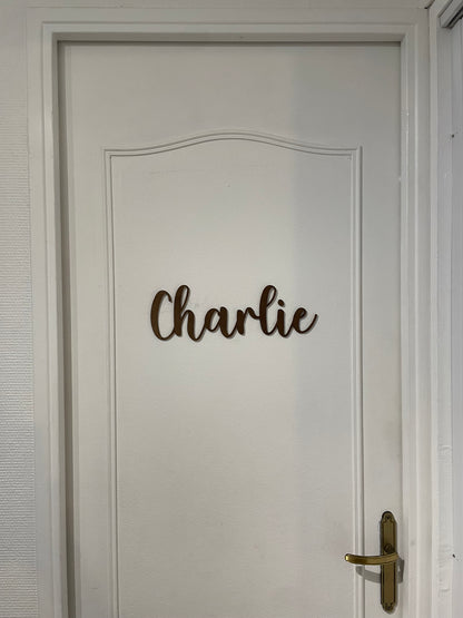 Prénom porte de Chambre