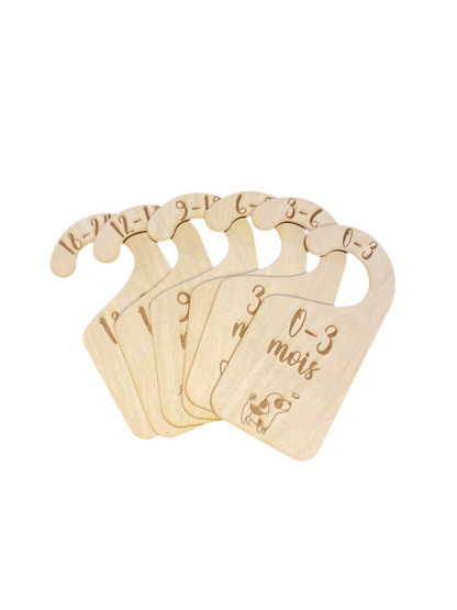 Séparateurs de dressing 0-24 mois